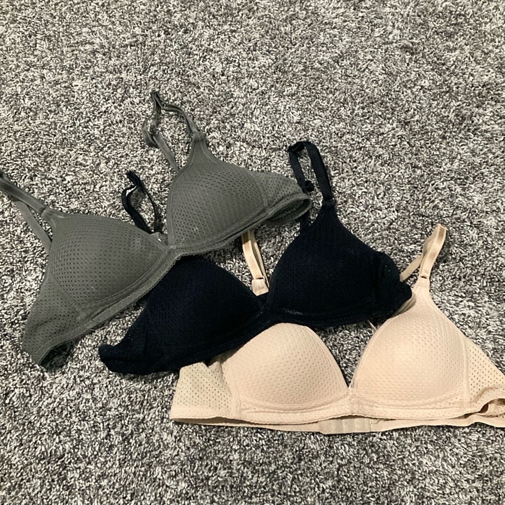 Adjustable Strap Bra Set 3pack